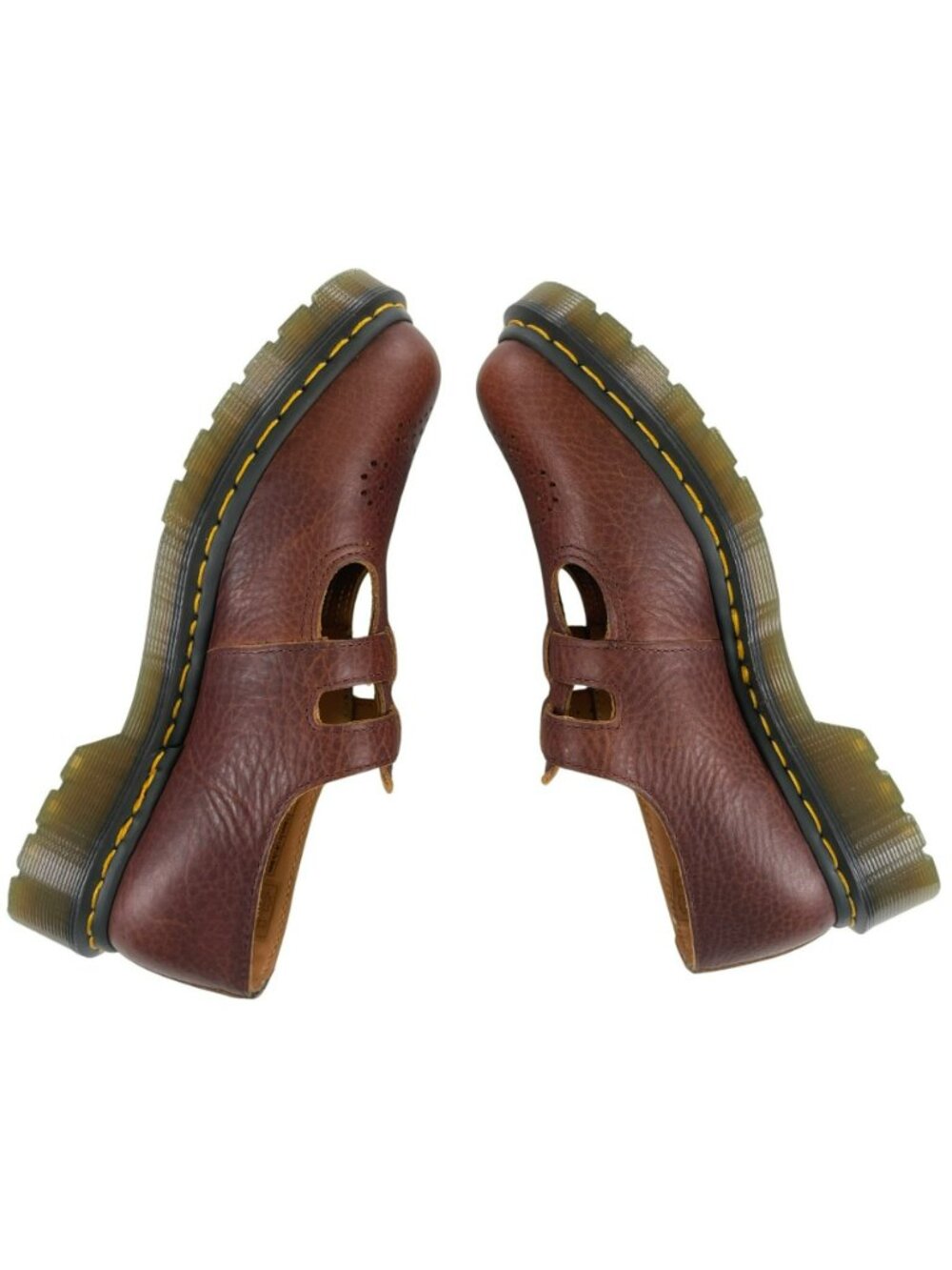 Dr. Martens Mary Jane Cashew Leather Shoes 8065 Women's Size US 9 NEW - Picture 4 of 11